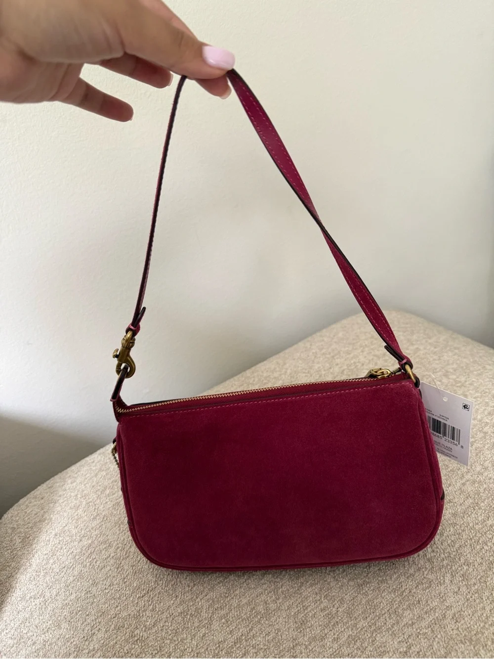 COACH Dark Fuchsia Plaza